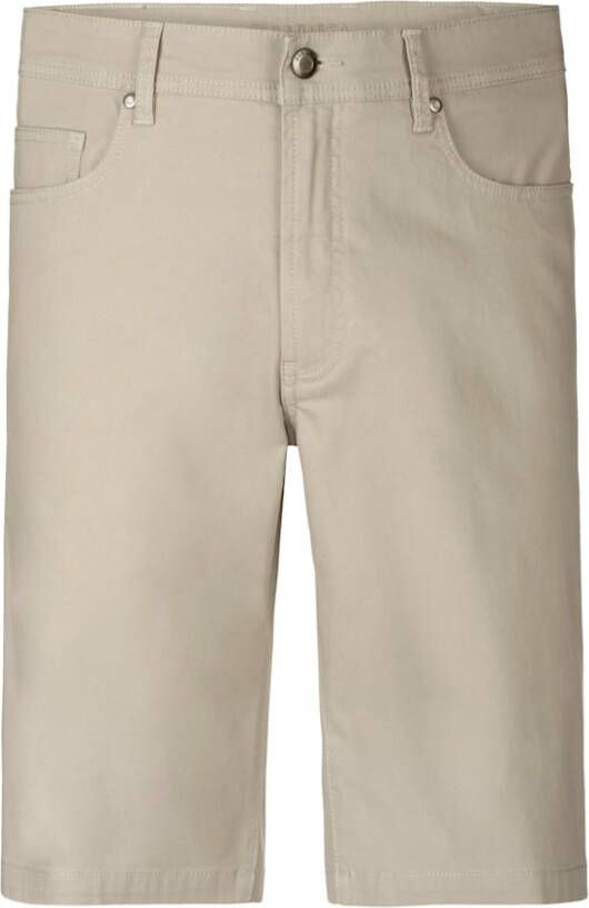 BABISTA Bermuda in lichte used look Beige