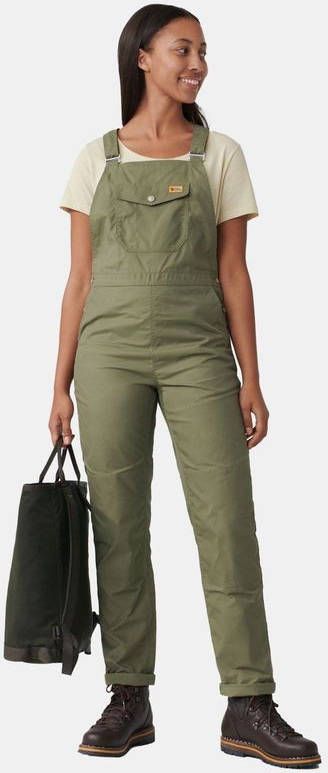 Fj&#xE4, llr&#xE4, ven Vardag Dungaree Tuinbroek Dames Groen