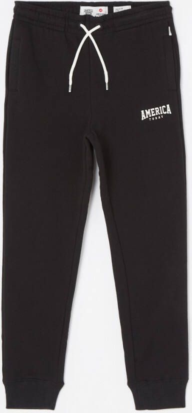 America Today Connor tapered fit joggingbroek met logoprint