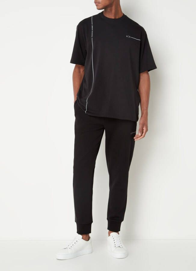 Armani Exchange Tapered fit joggingbroek met logo