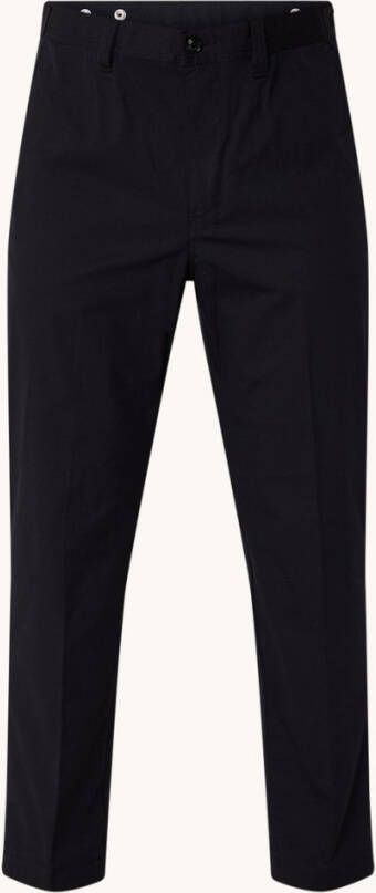 Diesel Chinese pants with D embroidered logo in the rear , Zwart, Heren