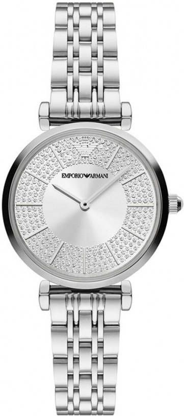 Emporio Armani Watch Ar11445 , Grijs, Dames