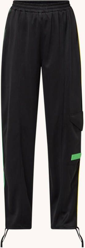 Ganni Sporty tapered fit trainingsbroek met logo