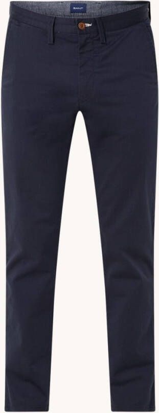 Gant Hallden slim fit chino met steekzakken