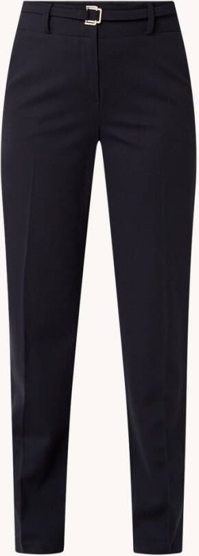Gerry Weber High waist straight fit pantalon met ceintuur