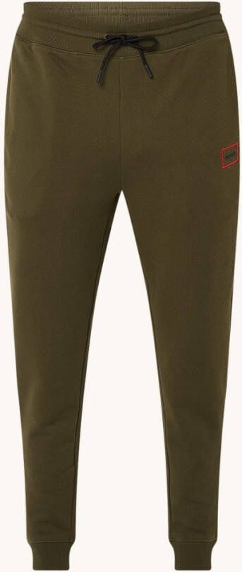 Hugo Boss Katoen Terry pak met logo geborduurd in rood frame man baas 50481335 groen , Groen, Heren