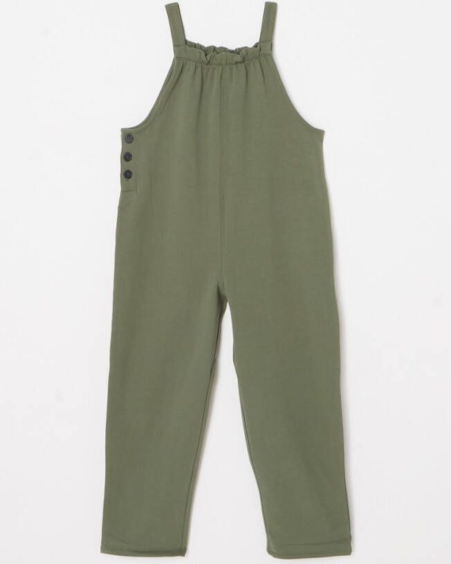 Mango Esther loose fit jumpsuit met ruches