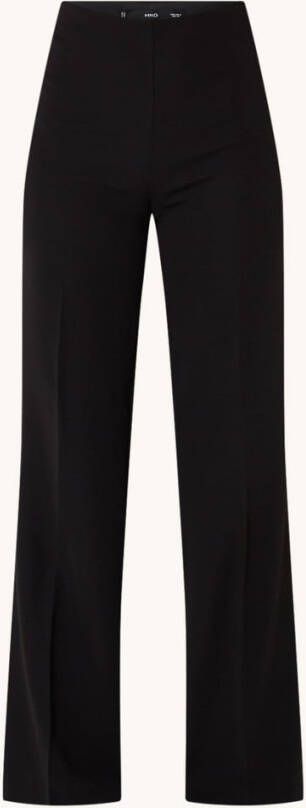 Mango Palachin high waist straight fit pantalon