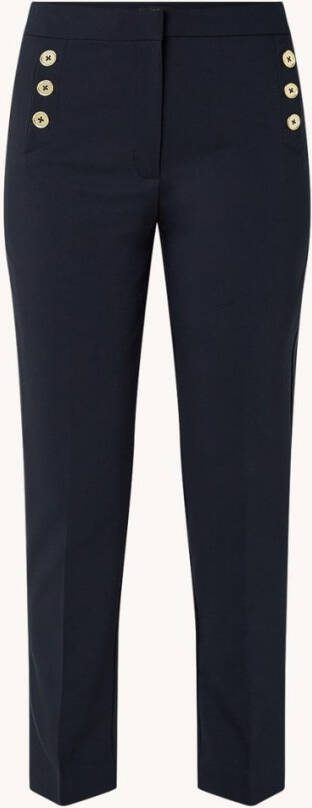 Mango Regular fit pantalon met knoopdetails