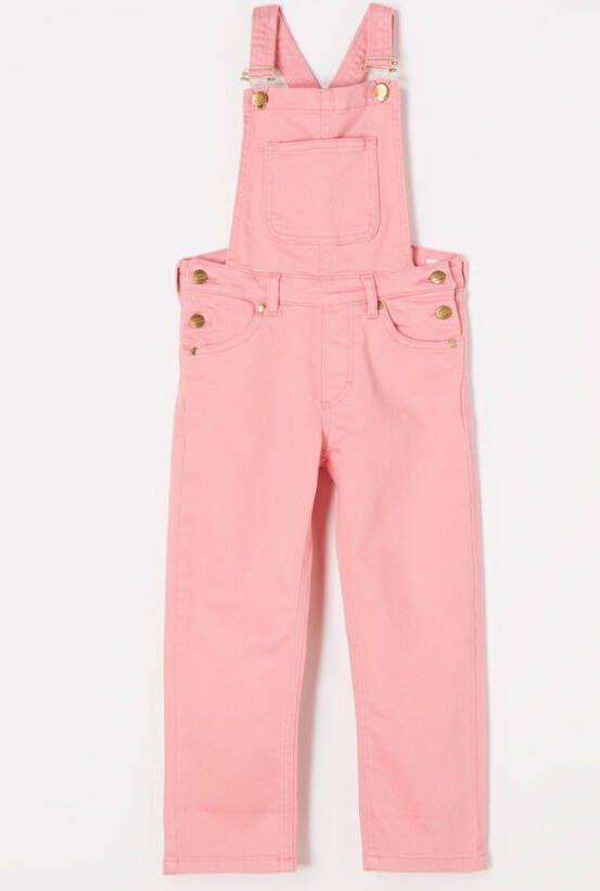 Mini Rodini Nessie slim fit tuinbroek met stretch