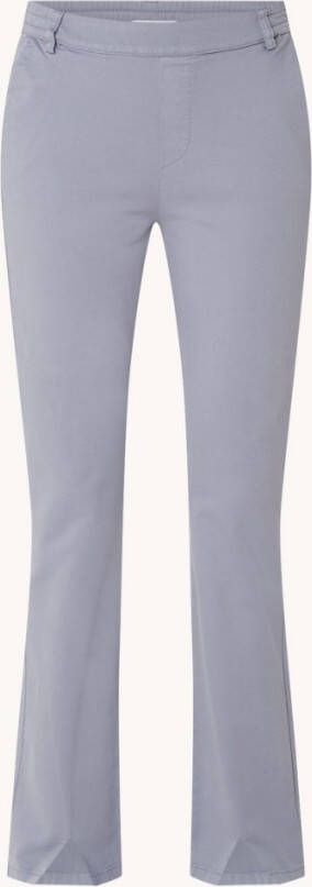 Neeve The Piper high waist flared broek van biologisch katoen