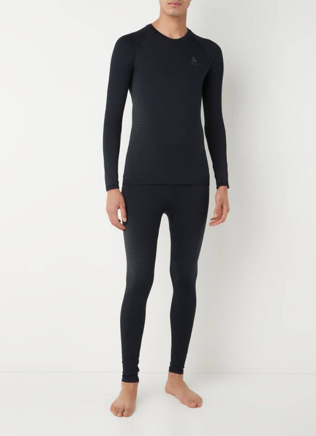 Odlo Bl Bottom Long Performance Warm Eco Zwart