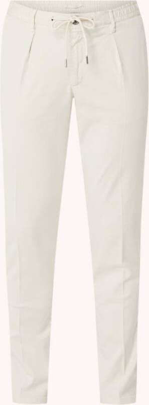 Profuomo Skinny fit chino in lyocellblend met steekzakken
