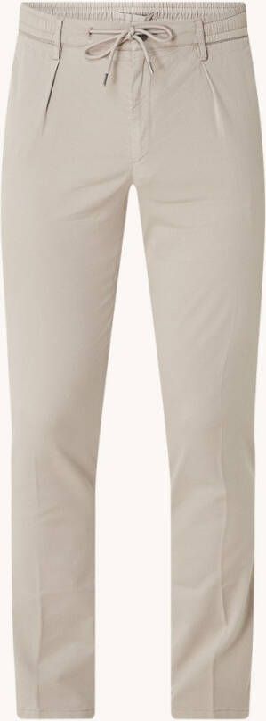 Profuomo Sportcord slim fit chino in lyocellblend