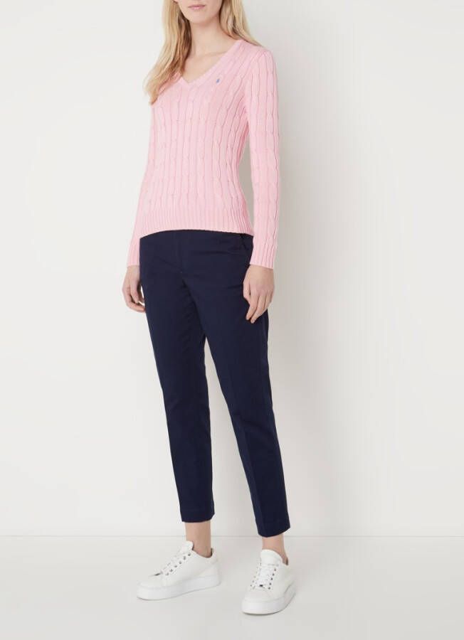 Ralph Lauren High waist slim fit cropped chino