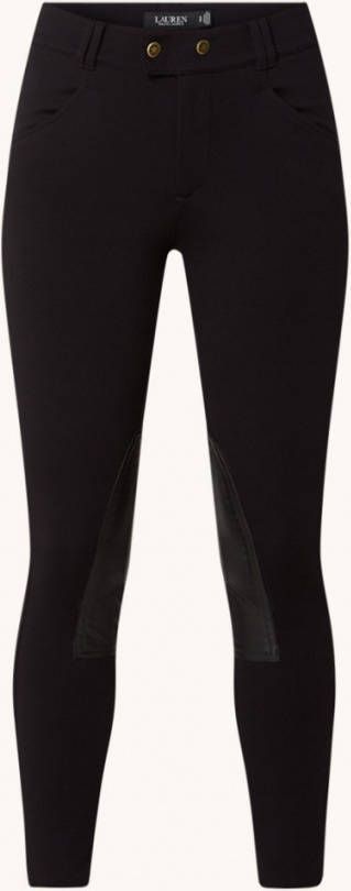 Ralph Lauren Mid waist skinny cropped broek met contrast