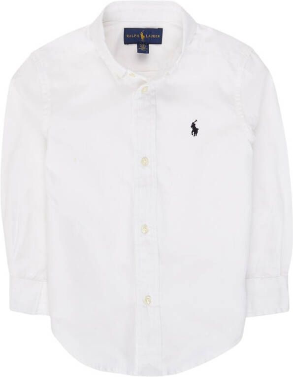 Polo Ralph Lauren Shirt met lange mouwen met logo , Wit, Heren