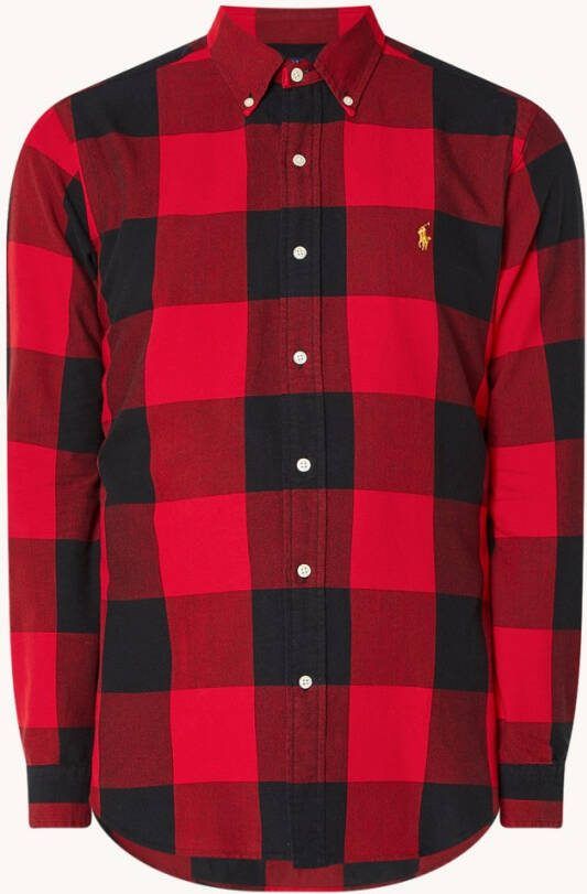 Ralph Lauren Regular fit overhemd met ruitdessin