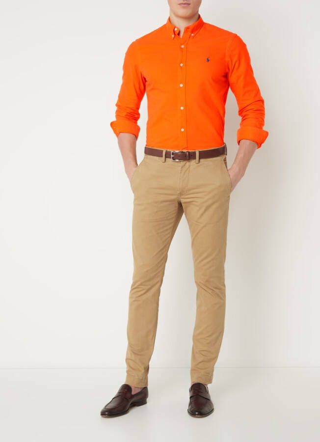 Ralph Lauren Slim fit overhemd met button down kraag