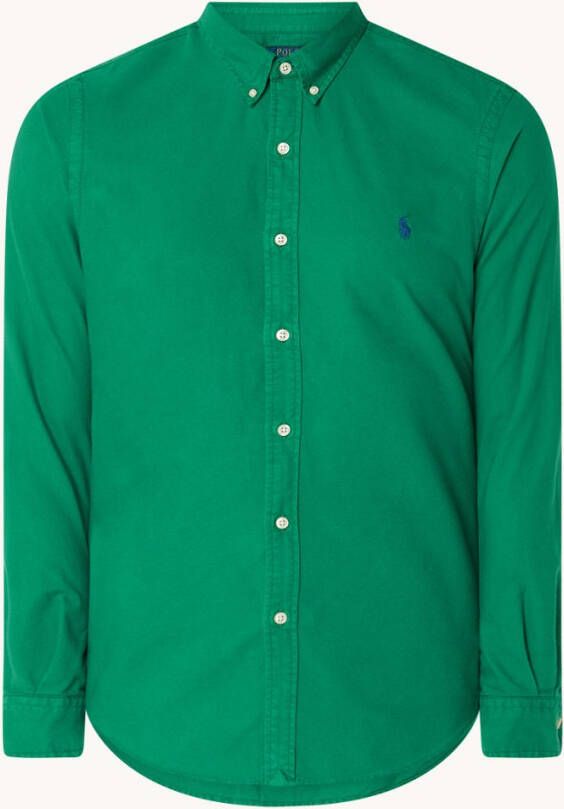 Ralph Lauren Slim fit overhemd met button down kraag