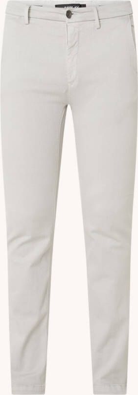 Replay Zeumar chino grijs M9627L 8366197 802 , Grijs, Heren