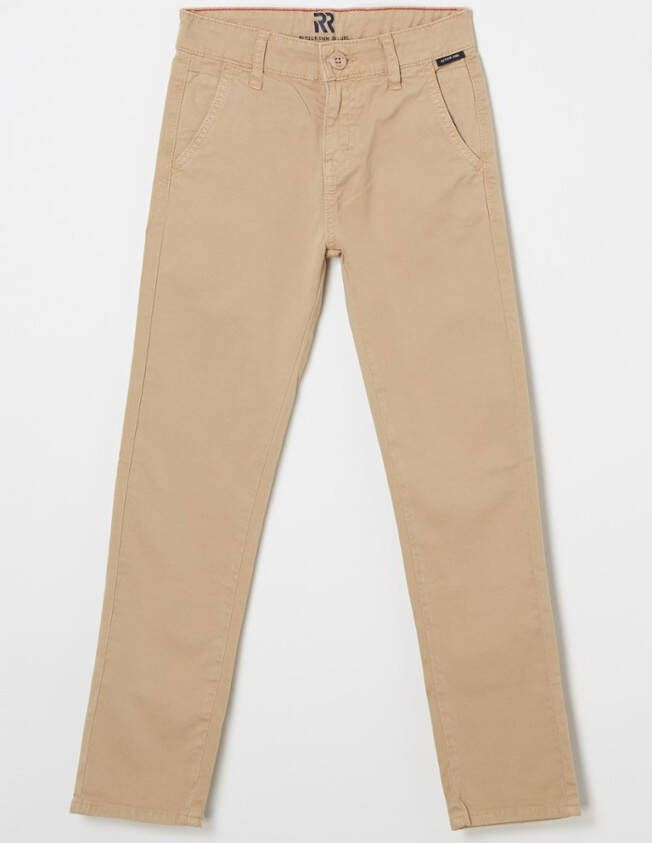 Retour Denim ! Jongens Lange Broek -- Zand Katoen/elasthan