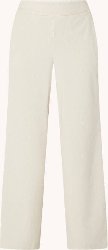 Selected Femme Slfzoey straight fit broek van corduroy
