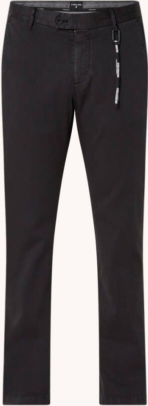 Strellson Slim fit chino met steekzakken en stretch