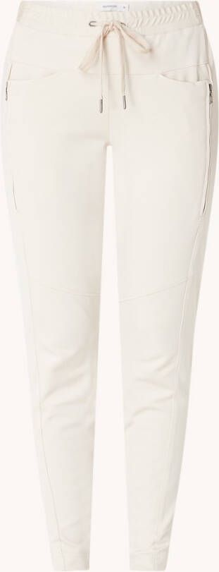 Summum Naples 11580 122 trousers sporty punto milano(4s1915)ivory