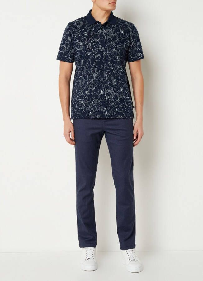 Ted Baker Irivine regular fit pantalon van lyocellblend