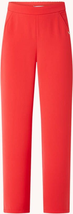 Xandres Phocas high waist wide fit pantalon met steekzakken