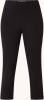 Mango Capri high waist straight fit cropped broek met stretch online kopen