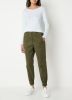 Marc O'Polo High waist tapered fit cropped broek met steekzakken online kopen