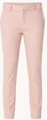 MOS MOSH Abbey mid waist slim fit cropped pantalon met steekzakken
