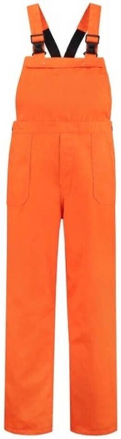 Merkloos Grote Maten Oranje Tuinbroek Voor Volwassenen 3xl(46/58 )