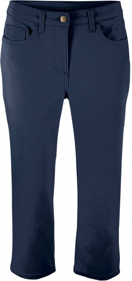 bonprix 3/4 super stretch broek met comfortband