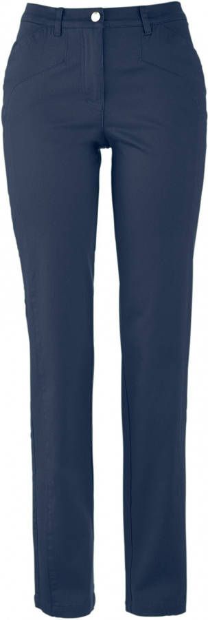bpc selection Stretchbroek, donkerblauw, 97% katoen, 3% elastan