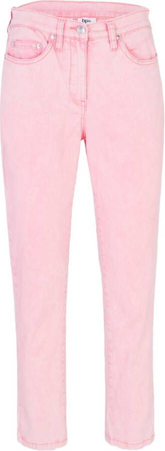 bonprix Cropped twill broek in used look