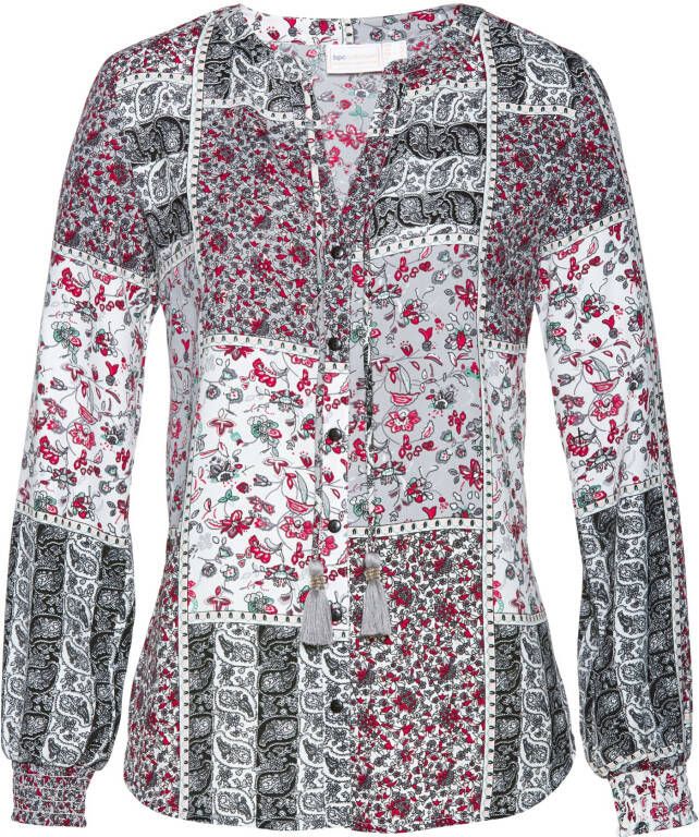 bonprix Gedessineerde blouse