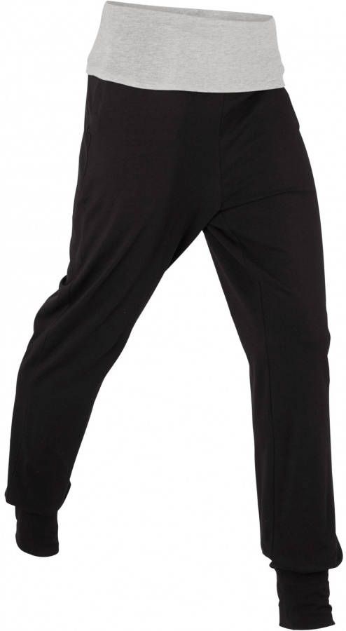 bpc bonprix collection Harembroek level 1, zwart/lichtgrijs gemêleerd