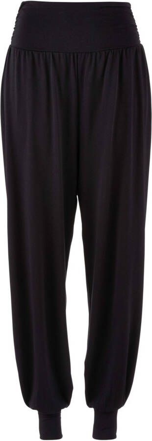 bonprix Harembroek met silicone tape in de tailleband