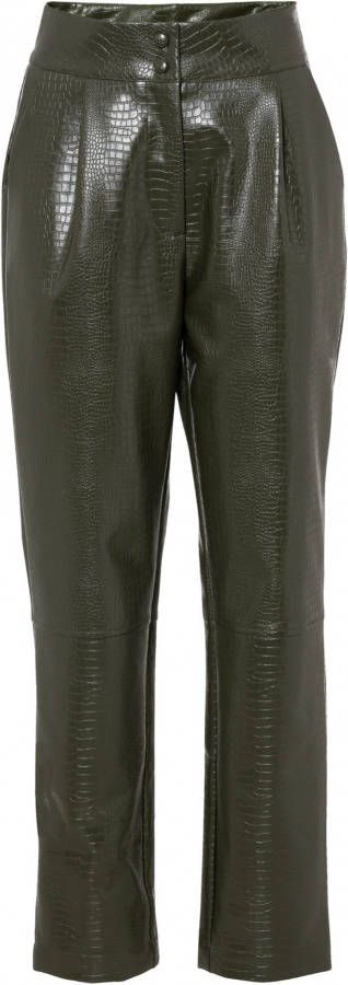 bonprix Imitatieleren broek
