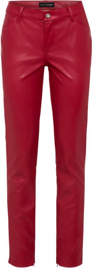 bonprix Imitatieleren broek, cropped