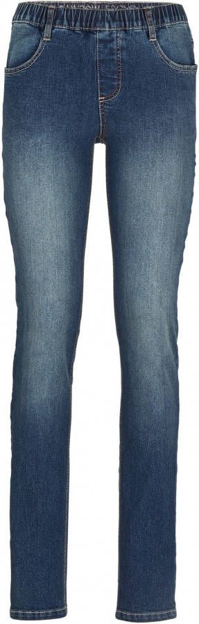 RAINBOW Jegging, dark denim, 82% katoen, 17% polyester, 1% elastan