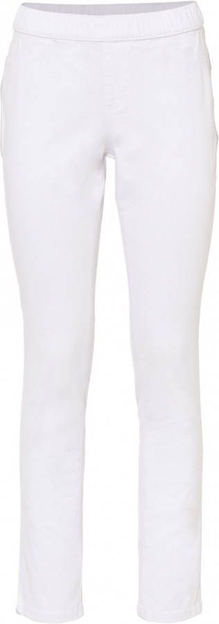 BODYFLIRT Jegging, wit twill, 97% katoen, 3% elastan
