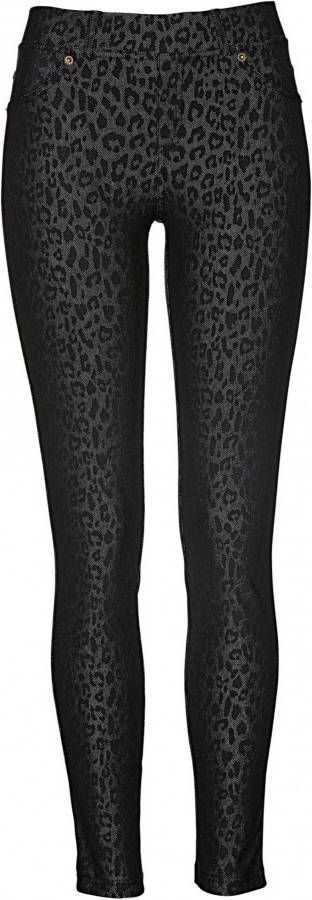 bonprix Jegging met luipaardprint