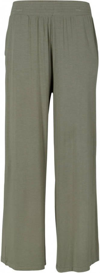 bpc bonprix collection Jersey 7/8 broek, olijfgroen, 95% viscose, 5% elastan