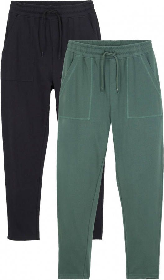 bonprix Jongens sweatpants(set van 2 )