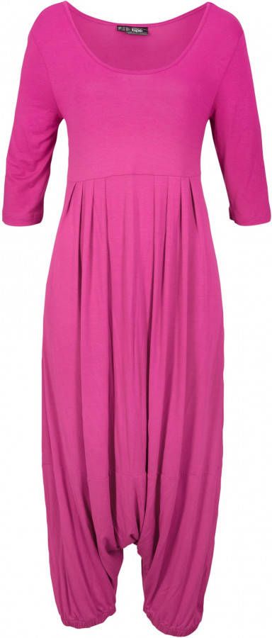 bonprix Jumpsuit met harembroek, halflange mouw