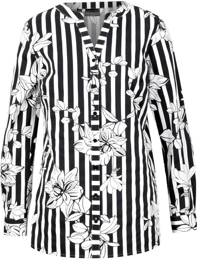 bonprix Lange blouse met bloemenprint